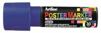 Artline Poster marker EPP-30 med 30mm bred spids blå