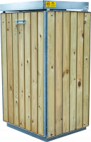 Affaldsbeholder B96 UNIVERSAL enkelt l&aring;g i trykimp. fyrretr&aelig;