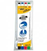 BIC Velleda 1721 whiteboardpenne 1,2mm, sæt a 4 farver