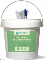 Bactitox Bionedbrydelige Wipes til overfladedesinfektion 80%, 300 stk