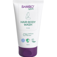 Bambo Nature Hair & bodywash uden farve og parfume 150ml