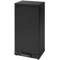 Bica 954 affaldsbeholder 95 liter med pedal sort - OUTLET