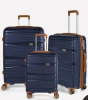 RW Travel Alfrida kuffertsæt i 3 størrelser blå