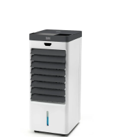 Black+Decker Air Cooler Luftk&oslash;ler Effekt 75W hvid