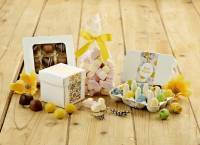 Bon Coca P&aring;skepakke 2 i cellofanpose med gul sl&oslash;jfe