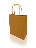 Bong h-Green Recycled bærepose med hank 22x10x33m brun