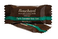 Bouchard chokolade mørk med havsalt 5g, 200 stk