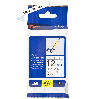 Brother flexible tape TZe-FX231 12mm sort på hvid
