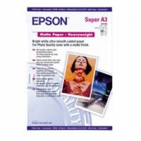 Epson A3+ mat paper heavyweight 167g, 50 ark 