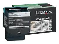 Lexmark C540H1KG original lasertoner sort