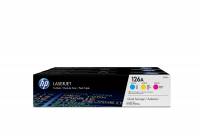 HP 126A CF341A original lasertoner multifarve multipak