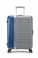 Carlton Duo-tone hardcase kuffert 79cm sølv og blå