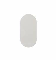 Chat Board Ambit oval glastavle 70x140cm Stone