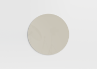 Chat Board Orbit mat rund magnetisk glastavle &Oslash;90cm Sand