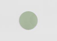 Chat Board Orbit rund magnetisk glastavle &Oslash;70cm Khaki
