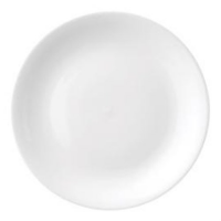 Classic porcelæn tallerken flad  Ø18 cm hvid