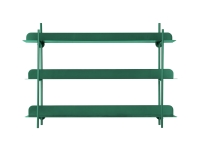 Cool Retro v&aelig;ghylde 42x16cm jern gr&oslash;n