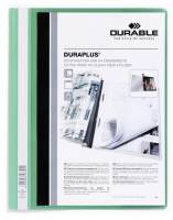 Durable Duraplus præsentationsfolder tilbudsmappe A4plus grøn