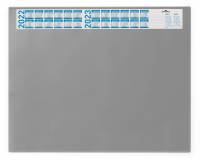 Durable skriveunderlag med udskiftelig kalender 52x65cm grå