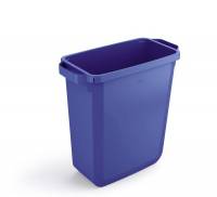 Durable Durabin affaldsspand rektangulær 60 liter blå