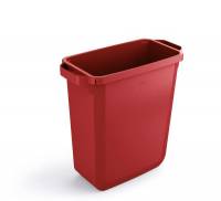 Durable Durabin affaldsspand rektangulær 60 liter rød