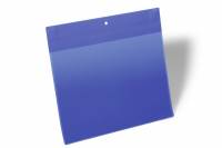 Durable hyldeforkant med ekstra stærk magnet A4 tværformat blå