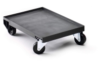 Durable lagertrolley med 4 drejehjul 250 kg sort | Restsalg