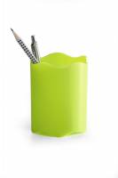 Durable Trend penneholder rund med bølgekant grøn