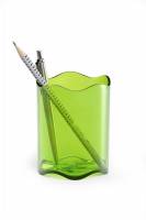 Durable Trend penneholder rund med bølgekant lys grøn