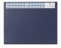 Durable skriveunderlag med udskiftelig kalender 52x65cm mørkeblå