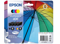 Epson T406 Multipack original bl&aelig;kpatron 4-farver
