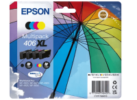 Epson T406XL original Multipack 4-farvet bl&aelig;kpatroner