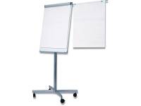 Esselte mobil flipover med magnetisk whiteboard 68x100cm