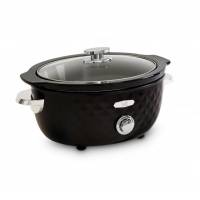FRITEL Family SC 2090 - Slow cooker - 3.3 liter - 150 W - sort/krom