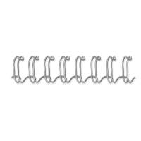 Fellowes spiralrygge A4 3:1 wire 10mm s&oslash;lv