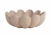 Flor skål Ø21,4cm polyresin brun