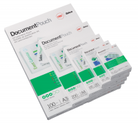 GBC Glossy lamineringslomme 65x95mm 250my blank, 100 stk