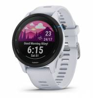 Garmin Forerunner 255 Music 46mm Sportsur hvid