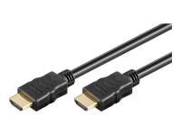 Goobay HDMI-kabel 0.5 m HDMI Type A (Standard) Sort