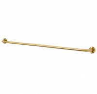 Håndklædestang i rustfrit stål 60cm i messinglook