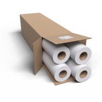 HP 24'' Bright White 90g 610 mm x 45.7 m, 4-pack plotterpapir