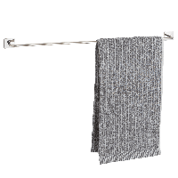 H&aring;ndkl&aelig;destang selvkl&aelig;bende 64,8x4,8cm blank krom