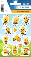 Herma stickers Decor honningbier 3 ark