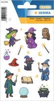 Herma stickers Magic hekse og troldm&aelig;nd 1 ark