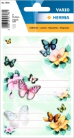 Herma stickers Vario skolebog sommerfugle 3 ark