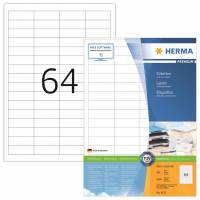 Herma adresseetiket Premium A4 48,3x16,9mm, 100 ark