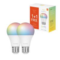 Hombli Smart Bulb 9W RGB & CCT (E27) lyspærer, 2 stk