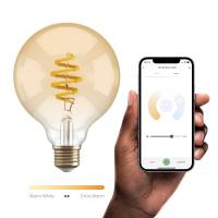 Hombli Smart Bulb G95 CCT Filament (E27) ravfarvet lyspære