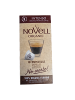 Kaffe kapsel til Nespresso maskiner komposterbar Intenso 10stk