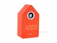Karlsson Cuckoo LED v&aelig;kkeur 9x15,8x6cm orange